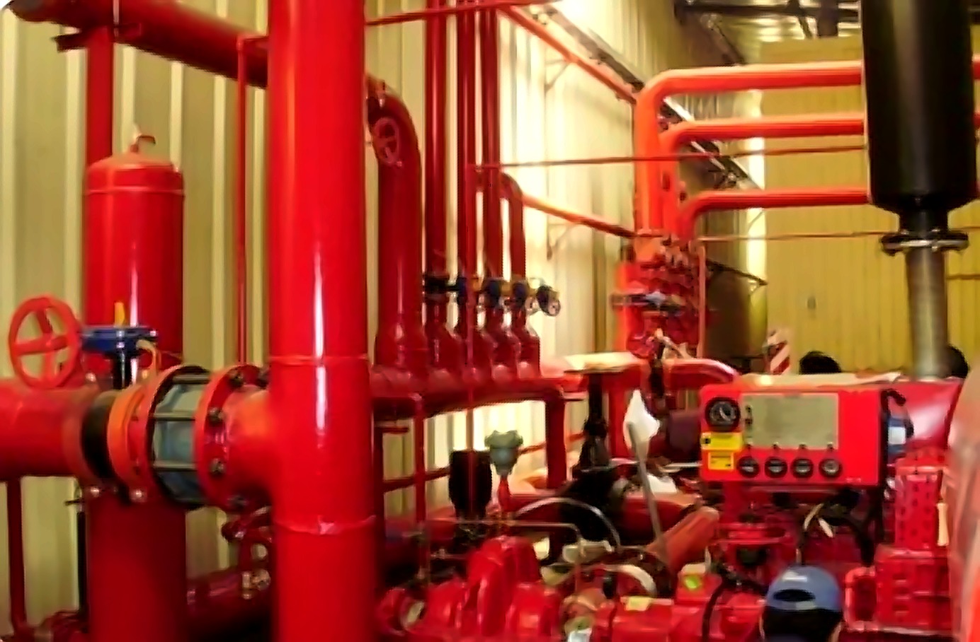 Sala de bombas contra incendio